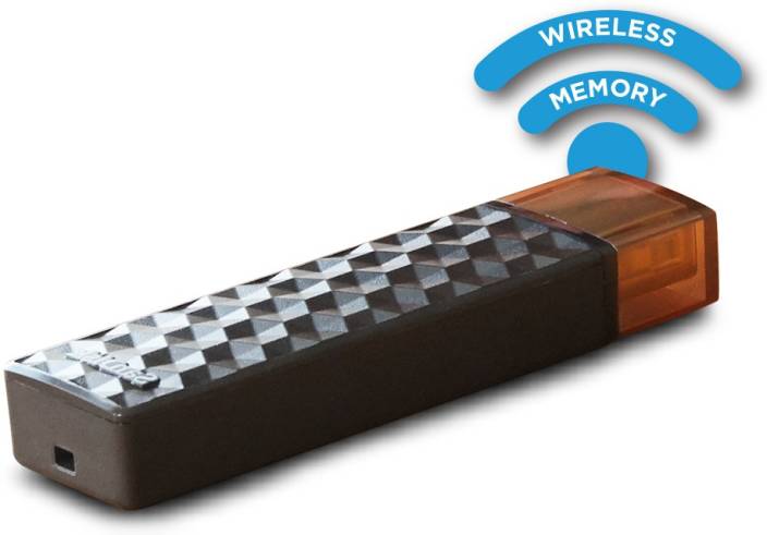 SanDisk Connect Wireless Stick 32 GB Pen Drive  (Black)