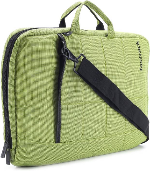 Fastrack Laptop Messenger Bag  (Green)