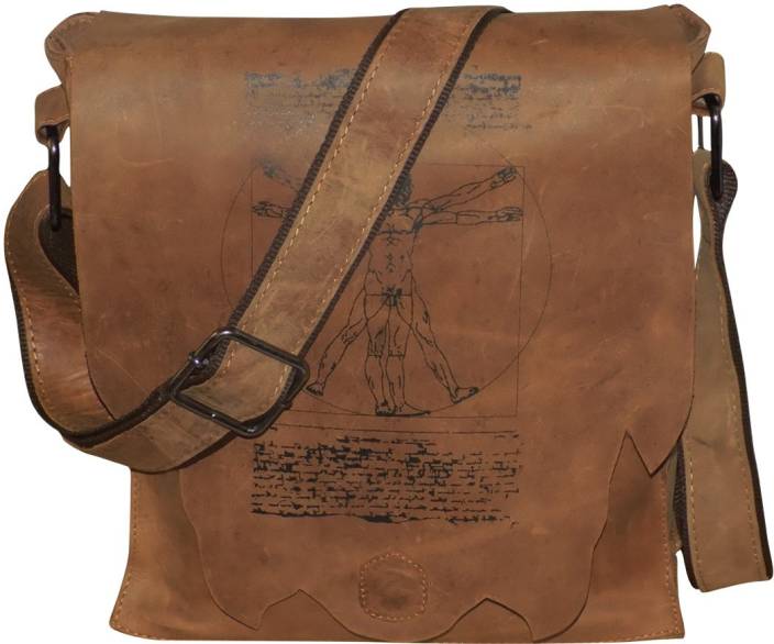 Style 98 Messenger Bag  (Brown)