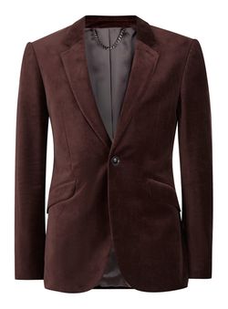 Young Buck Men Long Sleeve Casual  Blazer