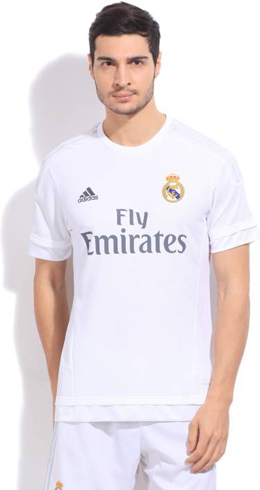 Adidas Solid Men's Polo Neck T-Shirt